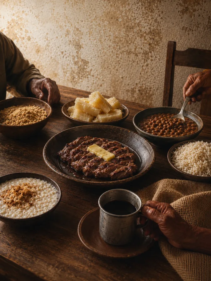 A mesa nordestina e a liturgia da fome