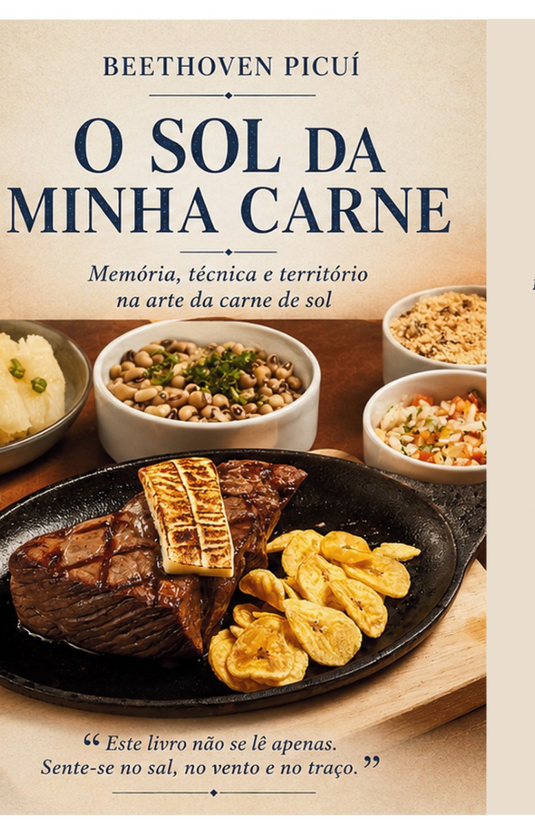 Capa do livro O Sol da Minha Carne, de Beethoven Picuí